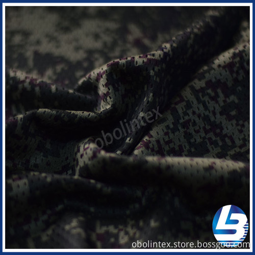 OBL20-3059 100%Polyester mesh fabric camouflage print